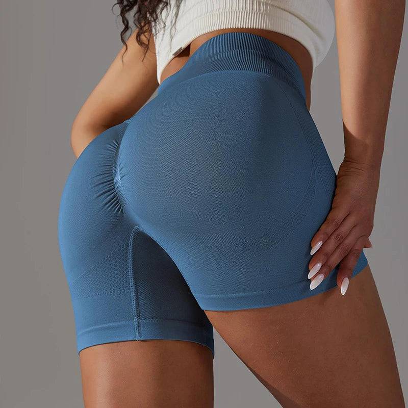 
                  
                    Yoga Shorts Women Fitness Shorts Running Cycling Shorts Breathable Sports Leggings High Waist Summer Workout Gym Elastic Tights
                  
                