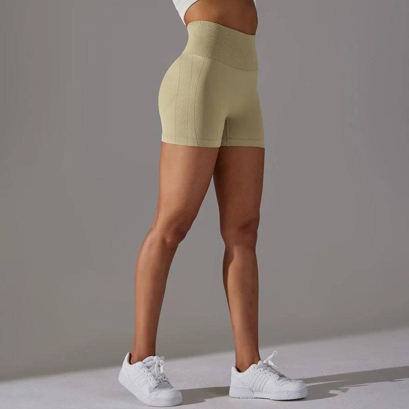 
                  
                    Yoga Shorts Women Fitness Shorts Running Cycling Shorts Breathable Sports Leggings High Waist Summer Workout Gym Elastic Tights
                  
                