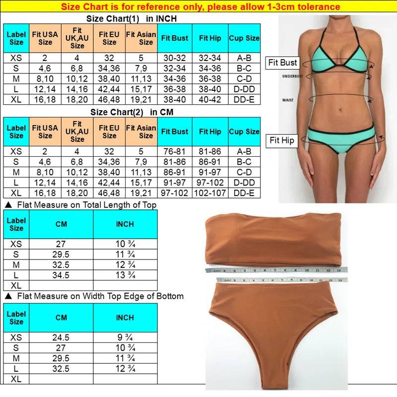 
                  
                    Bikini Set  Summer Swimwear Biquini Sexy Beach Women's Swimsuit Bathing Suit Push Up Brazilian Bikini Maillot De Bain
                  
                