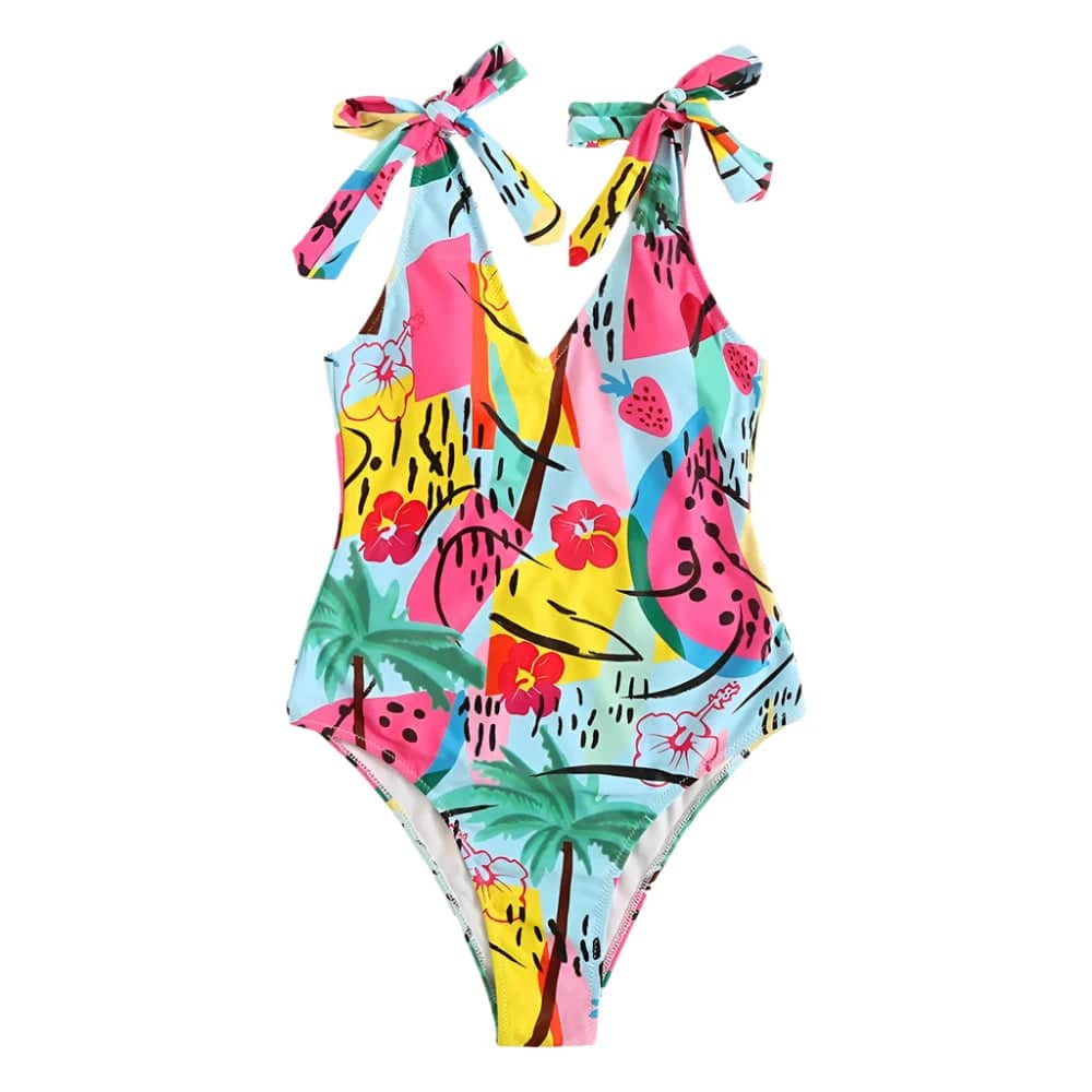 Sexy Print Swimwear Women 2023 One Piece Swimsuit Female Bathing Suit Summer Swimming for Beach Wear maillot de bain monokini