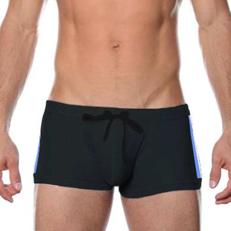 
                  
                    Sexy Swimwear Mens Nylon Quick Dry Surfing Board Shorts Male Sport Beach Swimming Trunks Pouch Bathing Swimsuits Maillot De Bain
                  
                