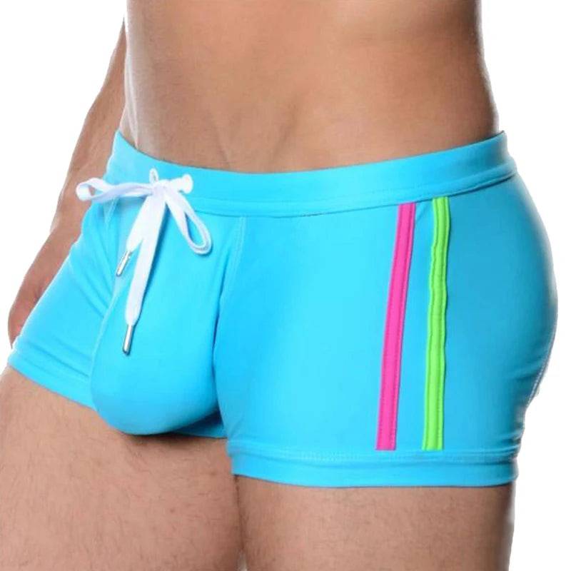 
                  
                    Sexy Swimwear Mens Nylon Quick Dry Surfing Board Shorts Male Sport Beach Swimming Trunks Pouch Bathing Swimsuits Maillot De Bain
                  
                