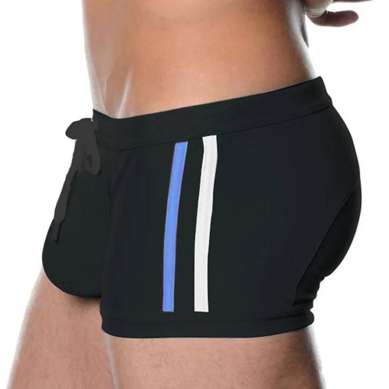 
                  
                    Sexy Swimwear Mens Nylon Quick Dry Surfing Board Shorts Male Sport Beach Swimming Trunks Pouch Bathing Swimsuits Maillot De Bain
                  
                