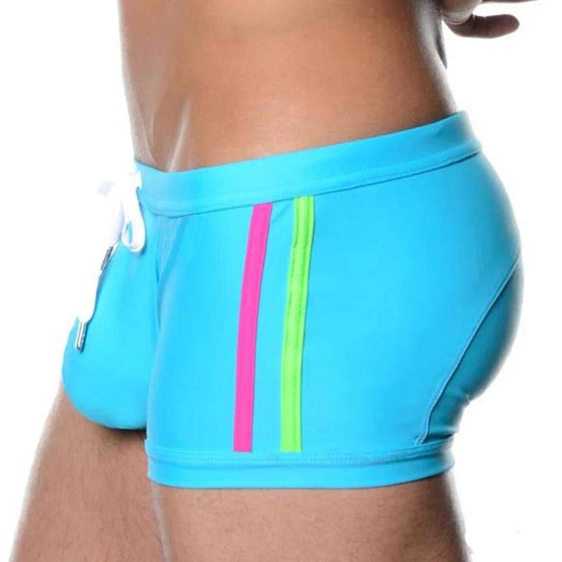 
                  
                    Sexy Swimwear Mens Nylon Quick Dry Surfing Board Shorts Male Sport Beach Swimming Trunks Pouch Bathing Swimsuits Maillot De Bain
                  
                