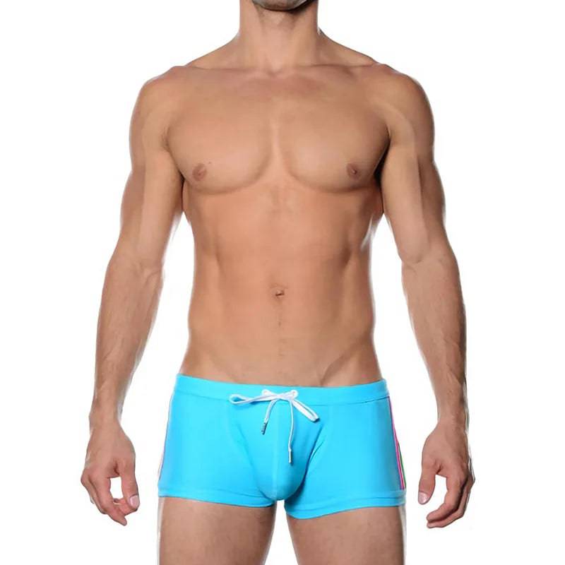 
                  
                    Sexy Swimwear Mens Nylon Quick Dry Surfing Board Shorts Male Sport Beach Swimming Trunks Pouch Bathing Swimsuits Maillot De Bain
                  
                