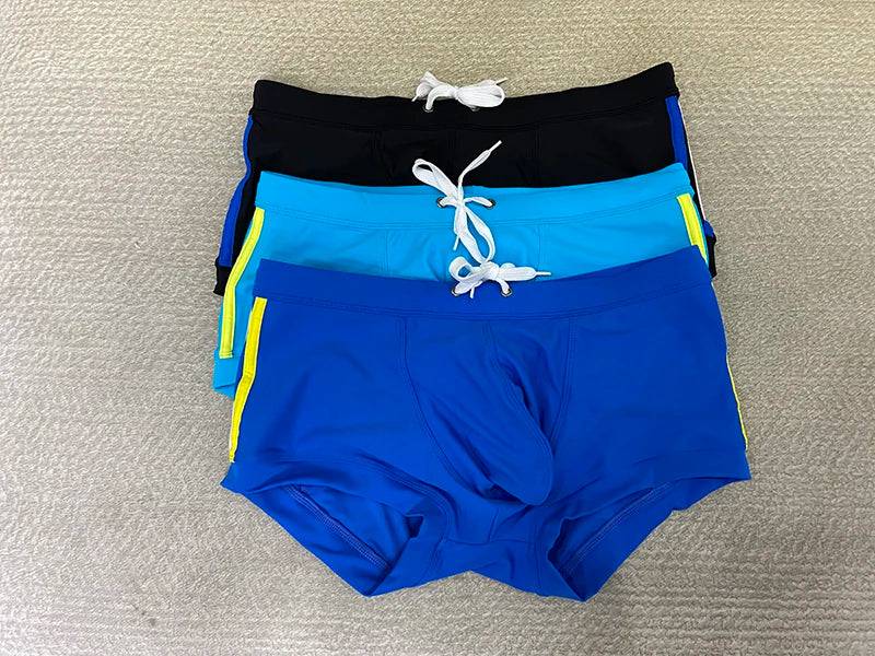 
                  
                    Sexy Swimwear Mens Nylon Quick Dry Surfing Board Shorts Male Sport Beach Swimming Trunks Pouch Bathing Swimsuits Maillot De Bain
                  
                