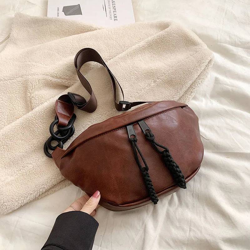 
                  
                    Fashion Waist Bag Female Handbag Lady Fanny Pack And High quality Leather Belt Bags Luxury Designer Shoulder Crossbody Chest Bag
                  
                