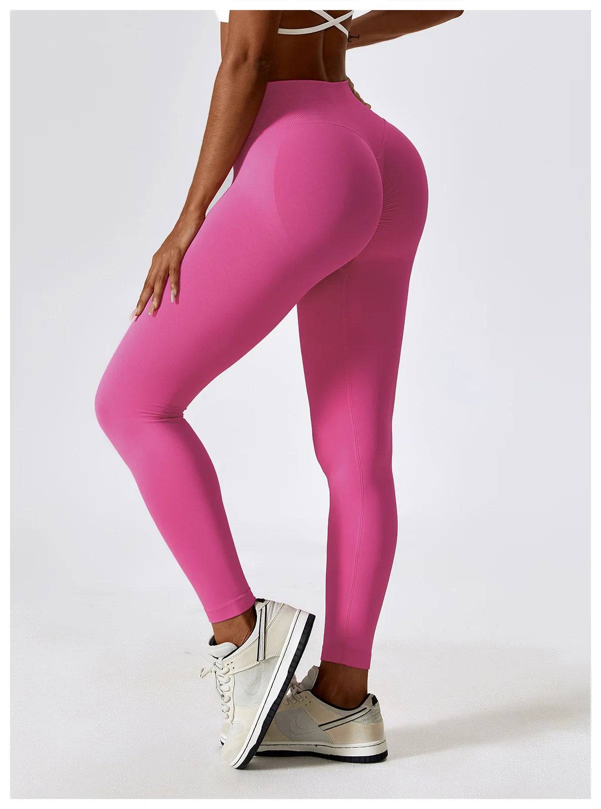 
                  
                    Seamless High Waist Sport Pants for Women Scrunch Butt Gym Leggings Yoga Wear Fitness Tights Push Up Active Wear
                  
                