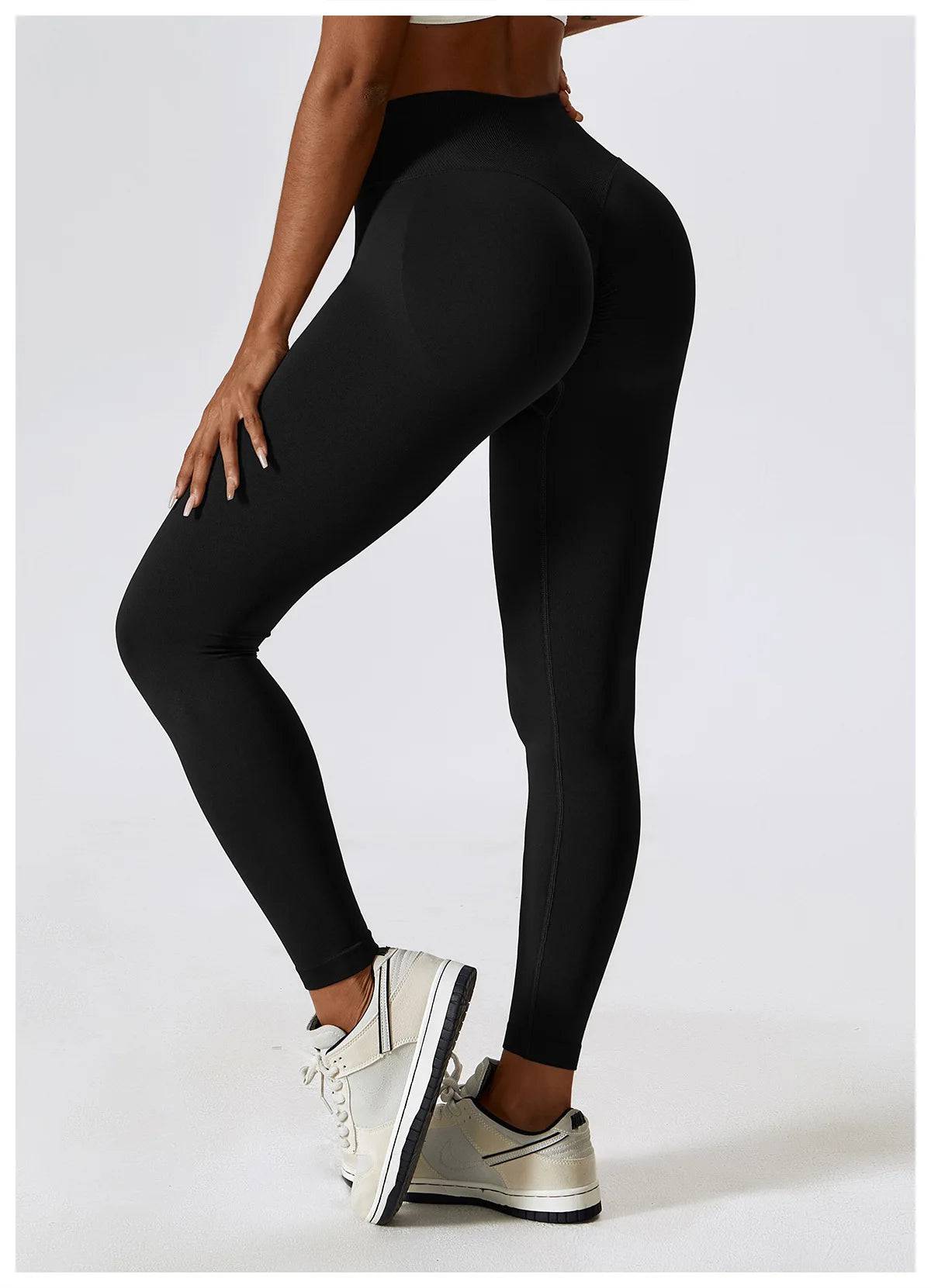 
                  
                    Seamless High Waist Sport Pants for Women Scrunch Butt Gym Leggings Yoga Wear Fitness Tights Push Up Active Wear
                  
                