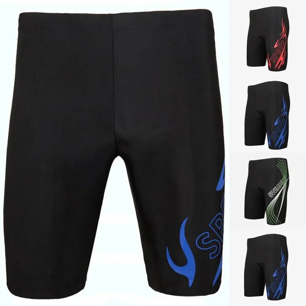 
                  
                    New Swimsuit Mens Swimming Trunks Sexy Swimwear Quick-dry Boxer Shorts Tight Swim Trunks Plus Size Quick Dry Swimming
                  
                