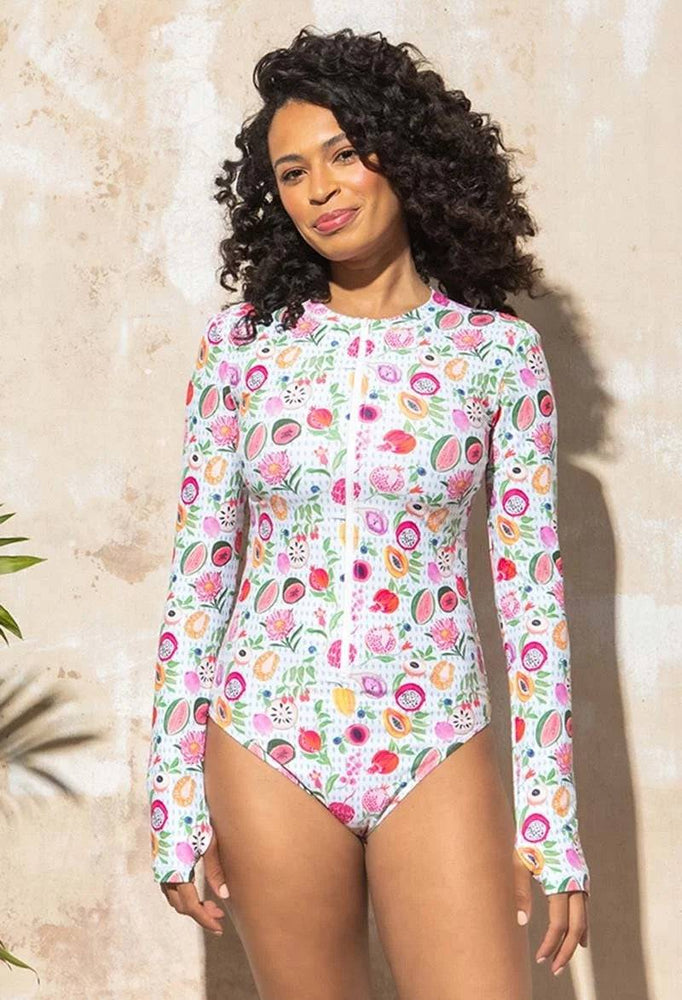 
                  
                    New One-Piece Swimsuit Closed Long Sleeve Swimwear For Sports Surfing Bodysuit Women Swimming Bathing Suit Beachwear Pool Bather
                  
                