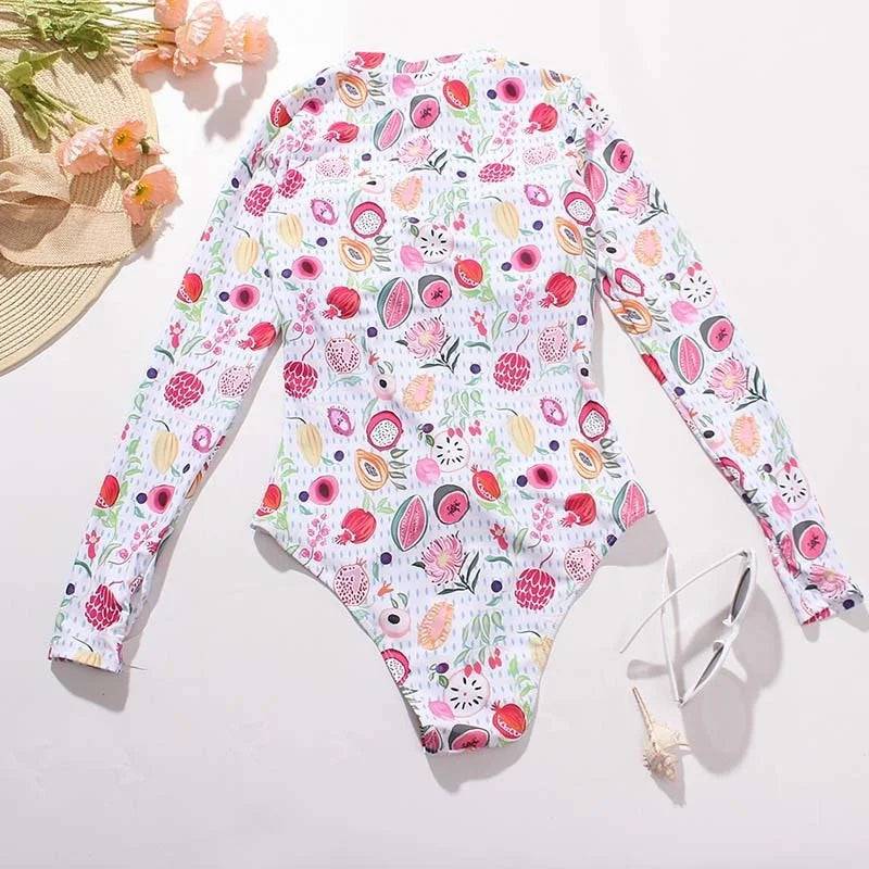 
                  
                    New One-Piece Swimsuit Closed Long Sleeve Swimwear For Sports Surfing Bodysuit Women Swimming Bathing Suit Beachwear Pool Bather
                  
                