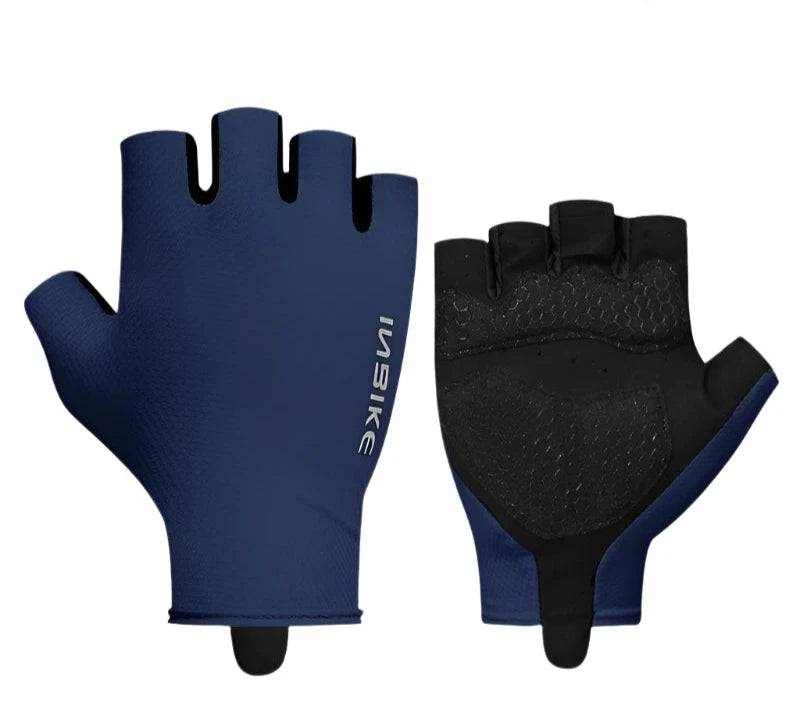 INBIKE Half Finger Cycling Gloves Summer Bicycle Gloves Shock-absorption Breathable Mountain Bike MTB Gloves Cycling Accessories