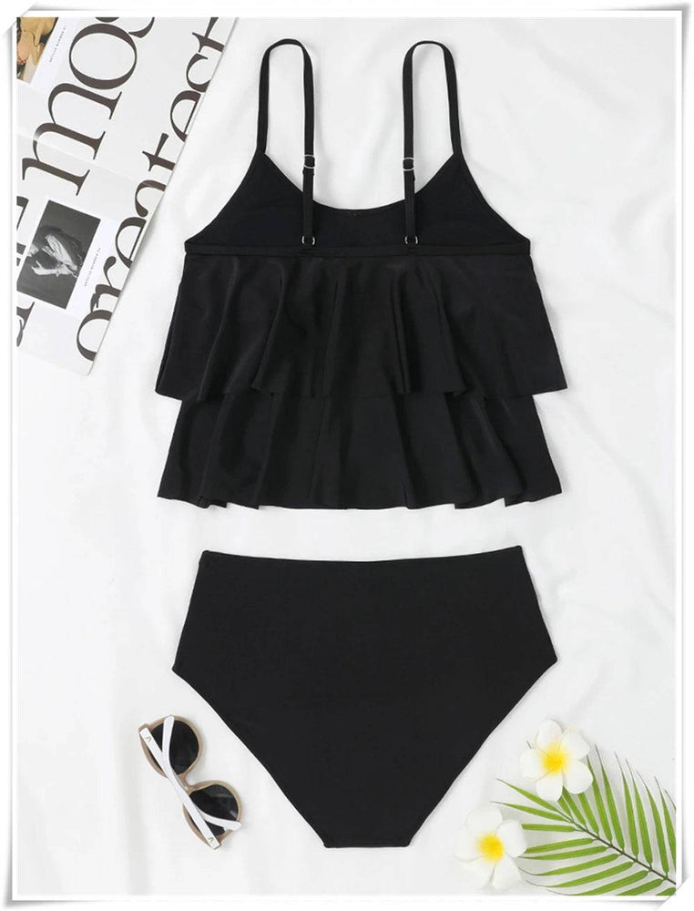 
                  
                    2023 Printed Tankini Two Piece Swimsuit Women Strape Ruffle Swimwear Female Triangle Bathing Suit Beachwear Swimming Summer
                  
                