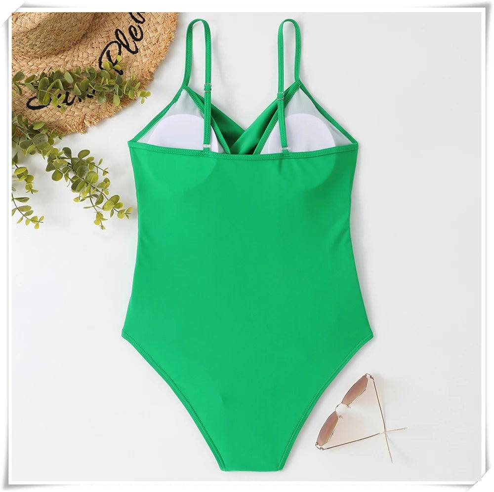 
                  
                    Strape Swimsuit 2023 Women One Piece Vintage Swimwear Female Sexy Printed Bodysuit Bather Bathing Swimming Suit Summer Beachwear
                  
                