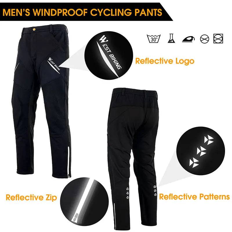 
                  
                    WEST BIKING Winter Warm Cycling Jacket Set Reflective Men's Cycling Jacket Pants Long Windproof MTB Bike Clothes Bicycle Suit
                  
                