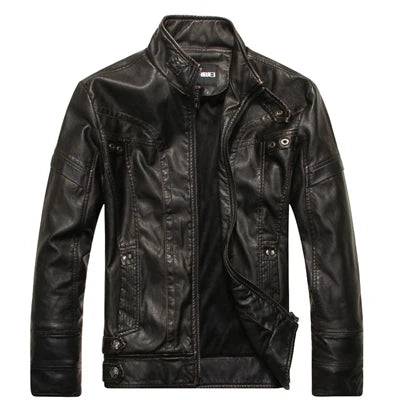 
                  
                    DIMUSI Autumn Winter Mens PU Leather Jacket Motorcycle Leather Coats Male Business Leather Coats jaqueta de couro masculin,TA285
                  
                