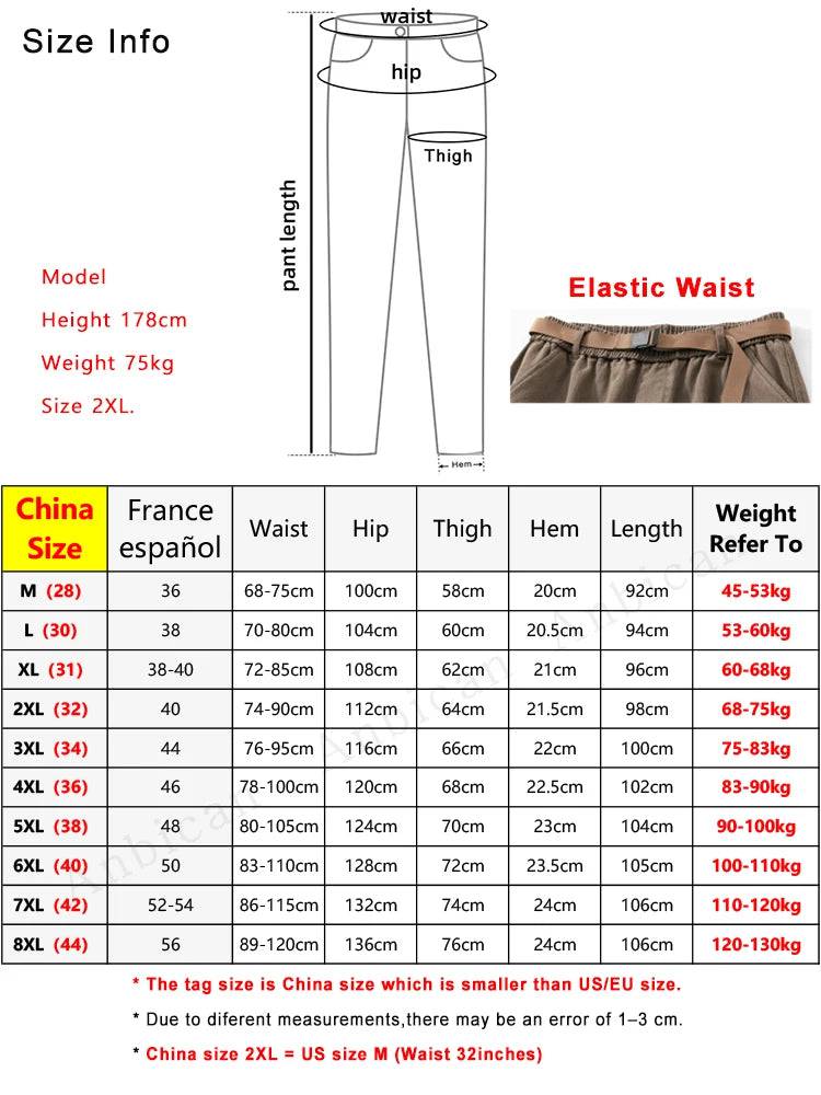 
                  
                    2023 Autumn New Cargo Pants Men Multi-Pockets Cotton Casual Wide Pants Male Workwear Loose Straight Trousers Big Size 7XL 8XL
                  
                