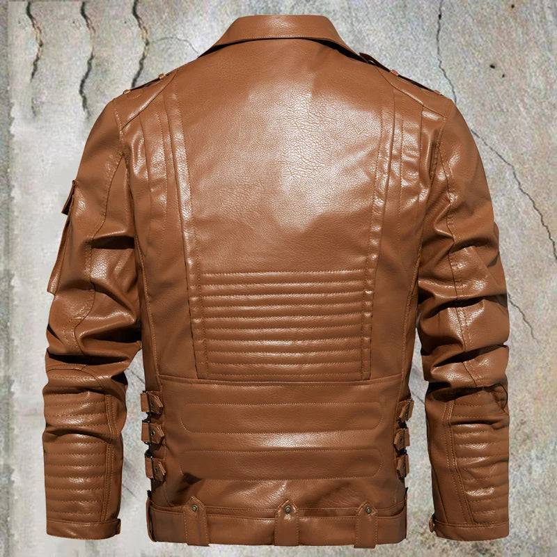 
                  
                    Spring Autumn Men's PU Leather Jacket Casual Windbreaker Biker Coats for Men Hip Hop Zipper motorcycle Leather Jackets Clothing
                  
                