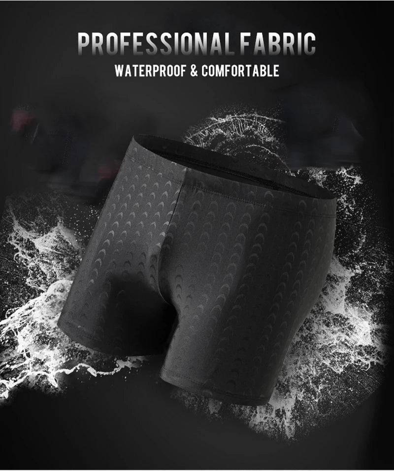 
                  
                    Queshark Men Swimming Trunks Swimming Pool Swimwear Bathing Suit Male Beach Boxer Shorts Shark Skin Swimsuit Quick Dry Beachwear
                  
                