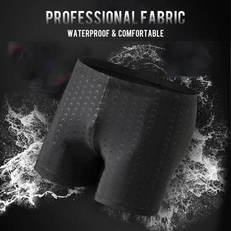 
                  
                    Queshark Men Swimming Trunks Swimming Pool Swimwear Bathing Suit Male Beach Boxer Shorts Shark Skin Swimsuit Quick Dry Beachwear
                  
                