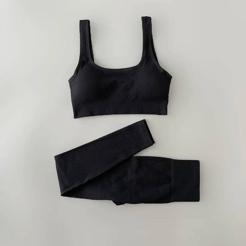 
                  
                    2/3Pcs Seamless Yoga Clothing Set Workout Sportswear Gym Clothing High Waist Leggings Crop Top Knitted Sports Outfit For Woman
                  
                