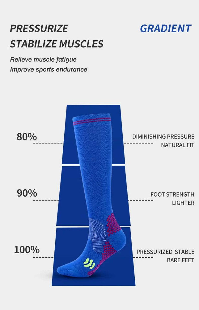 
                  
                    Compression Socks Marathon Fitness Bicycle Mountaineering Sports Socks Medical Varicocele Swelling Anti Fatigue Nurse Socks New
                  
                