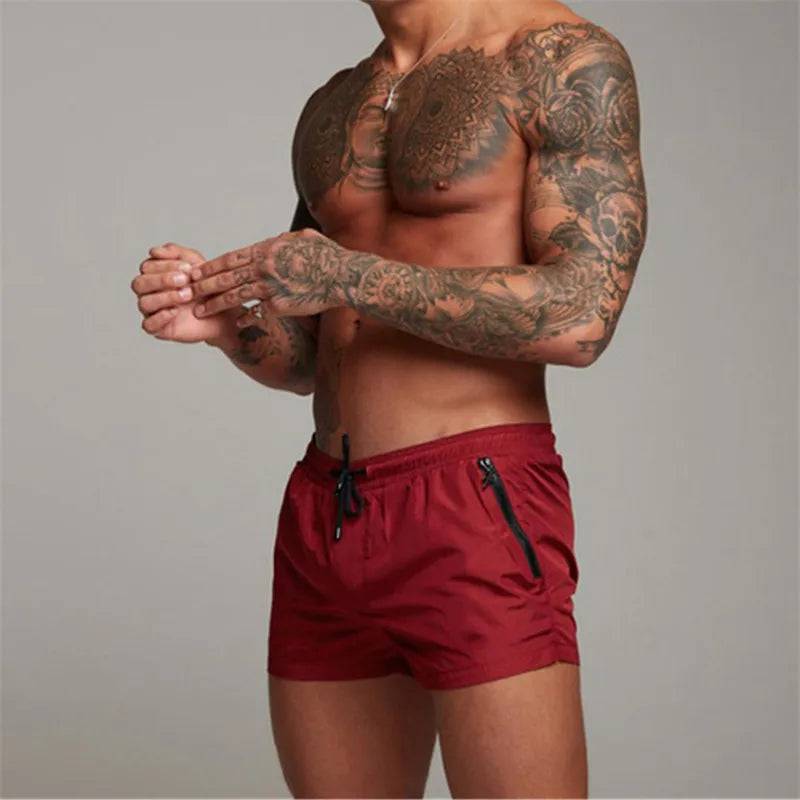 
                  
                    2024 New Mens Sexy Swimsuit Swimming Man Swimwear Men Briefs Beach Shorts Swim Trunks Sports Suits Surf Board Shorts erkek mayo
                  
                