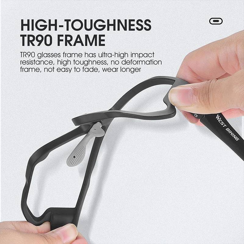 
                  
                    UV400 Photochromic Cycling Glasses Ultralight TR-90 Frame Magnetic Adsorption Lenses Cool Biking Fishing Sunglasses
                  
                