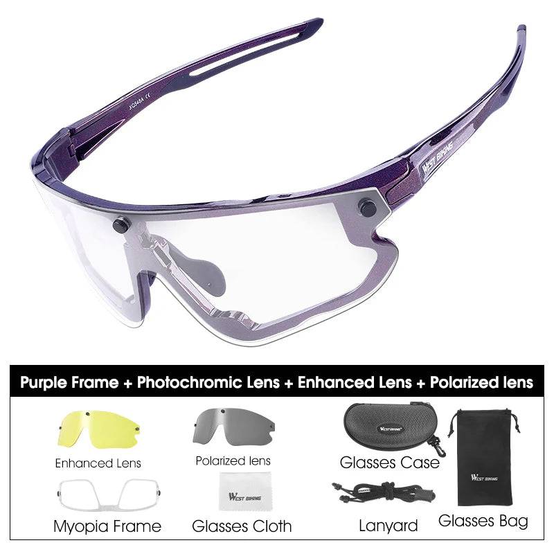 
                  
                    UV400 Photochromic Cycling Glasses Ultralight TR-90 Frame Magnetic Adsorption Lenses Cool Biking Fishing Sunglasses
                  
                