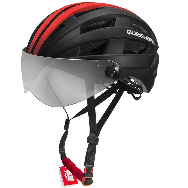 
                  
                    Ultralight Cycling Helmet for Men Women with Removable Transparent Lens for MTB Road Bike Motorcycle Riding Safety
                  
                