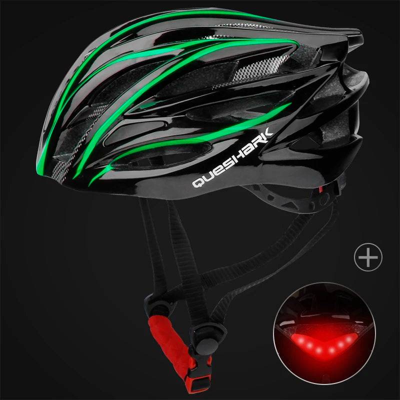 
                  
                    Ultralight Cycling Helmet for Men and Women QUESHARK with LED Taillight for MTB Road Bike Bicycle Motorcycle Riding Ventilated Safety Cap
                  
                