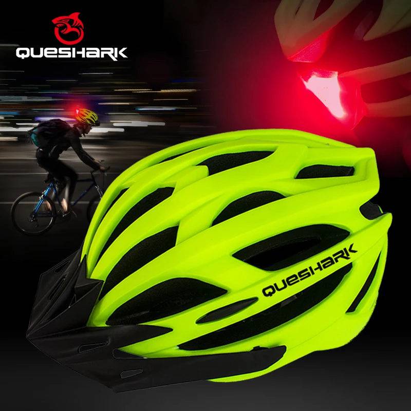 
                  
                    Ultralight Cycling Helmet with LED Taillight Safety Cap for Men Women Suitable for MTB Road Bike Motorcycle Riding
                  
                