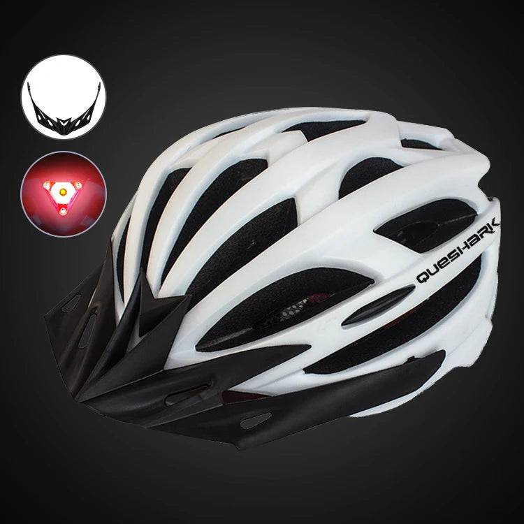 
                  
                    Ultralight Cycling Helmet with LED Taillight Safety Cap for Men Women Suitable for MTB Road Bike Motorcycle Riding
                  
                