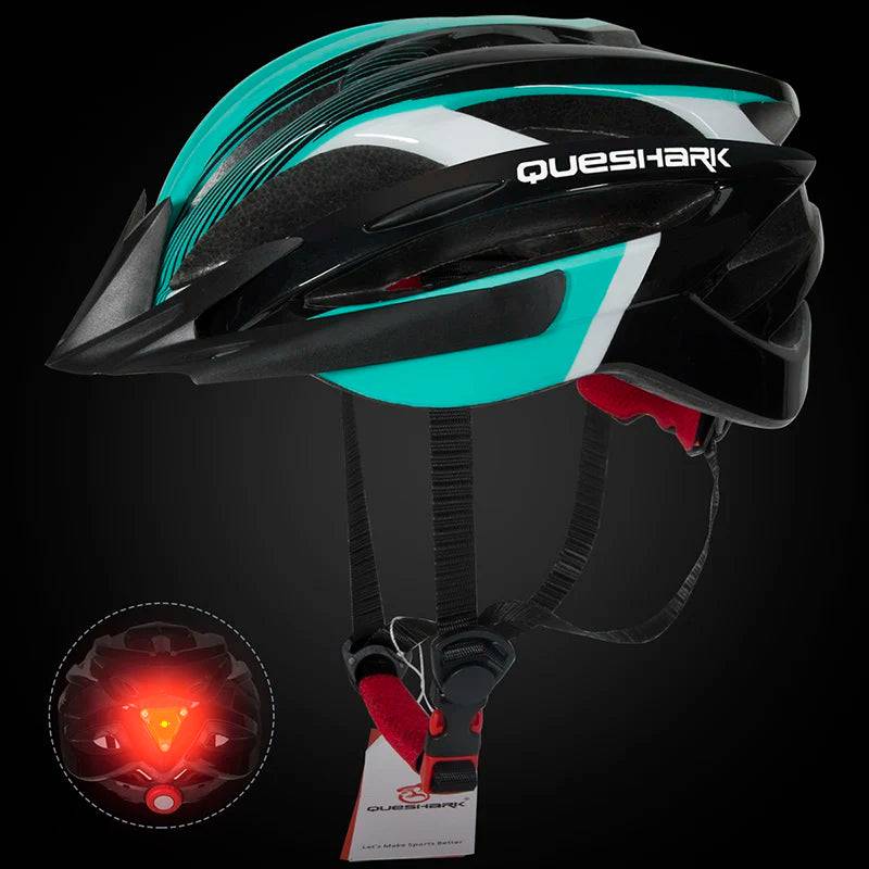 
                  
                    Ultralight Cycling Helmet with LED Taillight Safety Cap for Men Women Suitable for MTB Road Bike Motorcycle Riding
                  
                