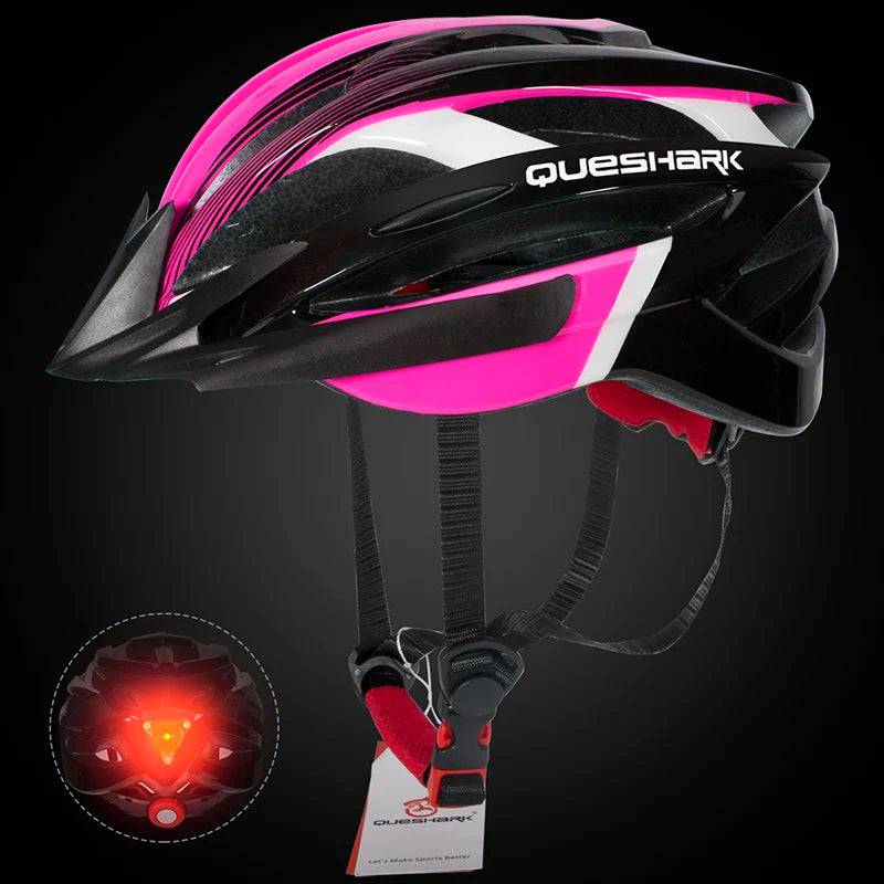 
                  
                    Ultralight Cycling Helmet with LED Taillight Safety Cap for Men Women Suitable for MTB Road Bike Motorcycle Riding
                  
                