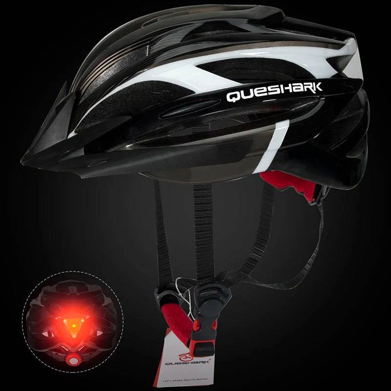 
                  
                    Ultralight Cycling Helmet with LED Taillight Safety Cap for Men Women Suitable for MTB Road Bike Motorcycle Riding
                  
                