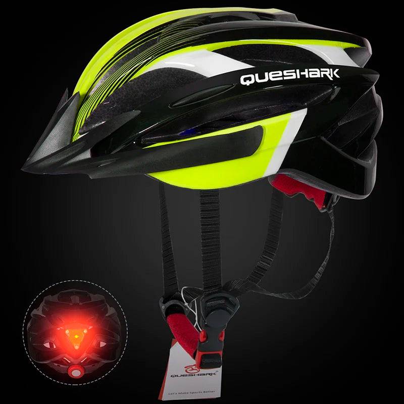 
                  
                    Ultralight Cycling Helmet with LED Taillight Safety Cap for Men Women Suitable for MTB Road Bike Motorcycle Riding
                  
                