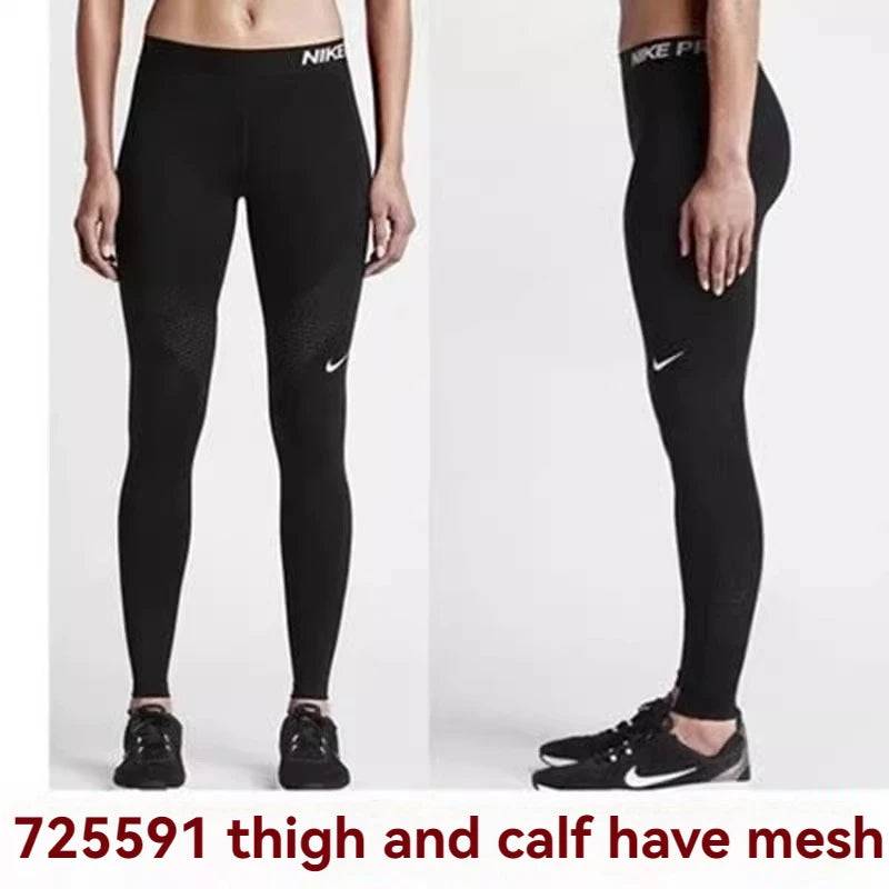 
                  
                    Original Nike Leggings Women's High Stretch Running Fitness Yoga Training Leggings Sports Quick Dry Nine-point Pants 889562-010
                  
                