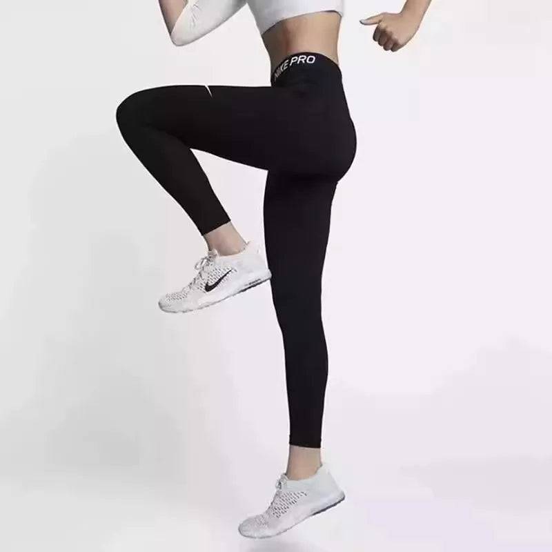 
                  
                    Original Nike Leggings Women's High Stretch Running Fitness Yoga Training Leggings Sports Quick Dry Nine-point Pants 889562-010
                  
                