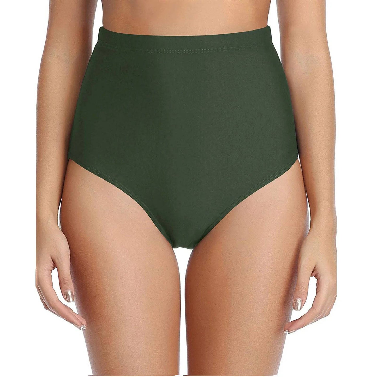 
                  
                    Solid Bikini Bottoms Bikini Short Swimwear Bottom Women Beach Pants Swim Panties High Waisted Swimsuit Jammer Shorts High Leg
                  
                