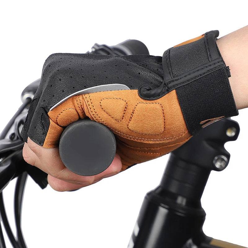 
                  
                    WEST BIKING Summer Cycling Gloves Half Finger Gym Sports Track Mitts For Men Women Non-Slip Breathable Motorcycle Bike Gloves
                  
                