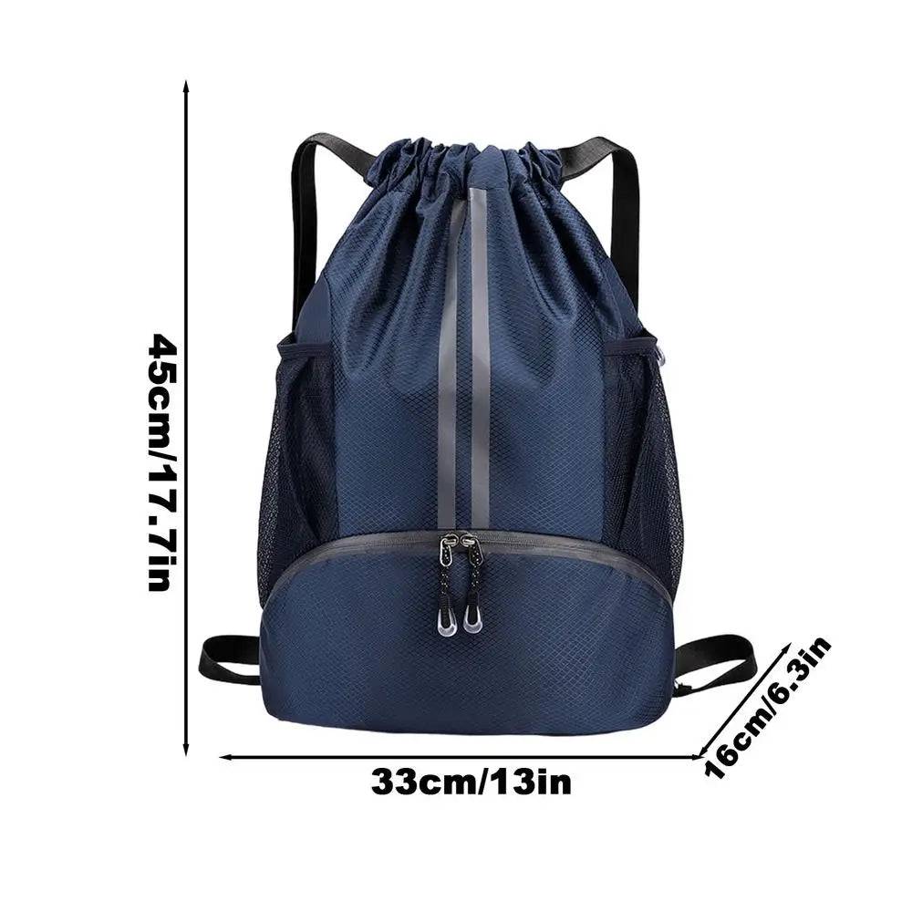 
                  
                    Foldable Waterproof Gym Bag Fitness Backpack Drawstring Shop Pocket Hiking Camping Beach Swimming Men Women Sports Bags
                  
                