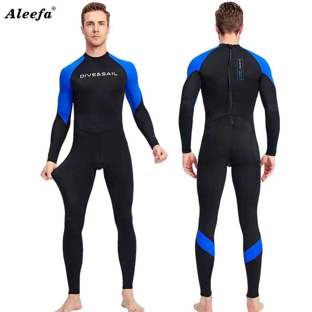 
                  
                    Rash Guard Suit for Men Surfing Snorkel Diving Full body One piece Swimsuit UV50 Sun UV Protection
                  
                