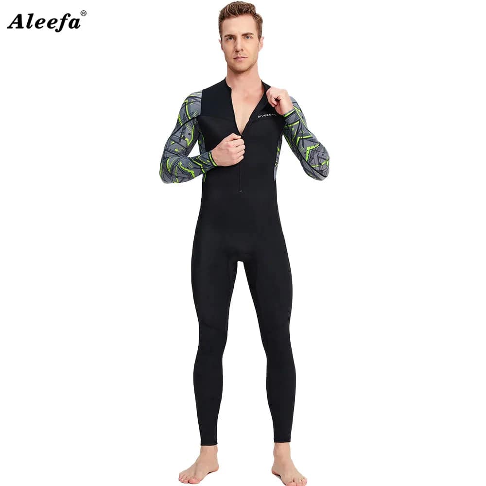 
                  
                    Rash Guard Suit for Men Surfing Snorkel Diving Full body One piece Swimsuit UV50 Sun UV Protection
                  
                