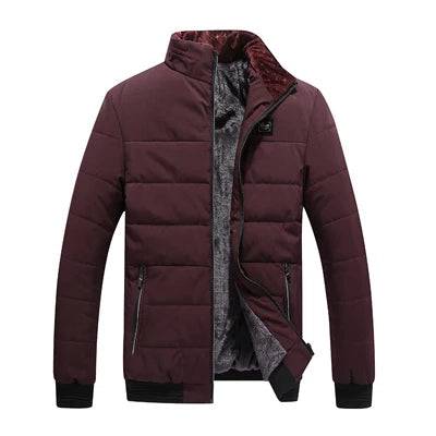 
                  
                    Winter Men's Padded Jacket Fashion Men Fleece Thicken Warm Parka Classic Casual Outdoor Windbreaker Thermal Jackets Men Clothing
                  
                