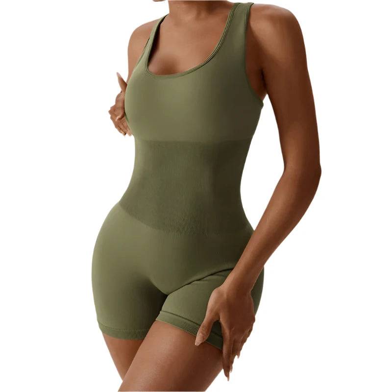 Yoga Set Seamless Gym Clothing Jumpsuit Fitness Female Sports Suits Workout Outfits For Women One Piece Sets Sportswear