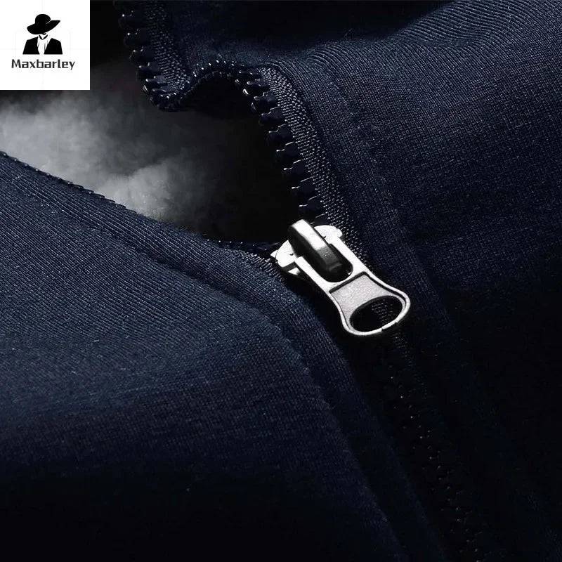 
                  
                    2024 New Winter Thick Men Sports Suit Tracksuit Hooded Sportswear Zipper Cardigan Hooded Woolen Trousers Pants Casual Men Set
                  
                