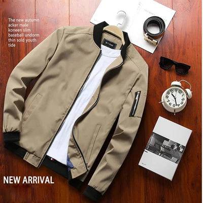 
                  
                    DIMUSI Autumn Men's Bomber Zipper Jacket Male Casual Streetwear Hip Hop Coats Fashion Fleece Warm Baseball Jackets Men Clothing
                  
                