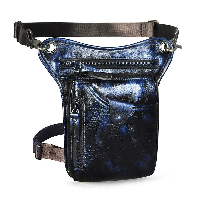 
                  
                    Thick Crazy Horse Leather Men Design Casual Coffee Classic Shoulder Sling Bag Fashion Travel Fanny Waist Belt Pack Leg Bag 211-5
                  
                